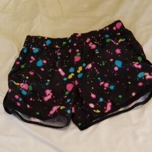 Fila Girls XL Colorful Splatter Shorts. Activewear, Athleisure, Comfy.